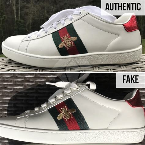 gucci sneakers fake vs real box|gucci heart ace sneakers.